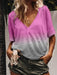 Women Gradient Tops Lady Loose T-shirts oversized S-5XL s - Kpopshop