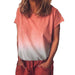 Women Gradient Tops Lady Loose T-shirts oversized S-5XL s - Kpopshop