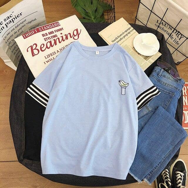 Kpop Newest 2019 cotton t shirt kpop GOT7 Japanese style small fresh round neck girl T-shirt korean kawaii Tee shirt women loose summer tops that you'll fall in love with. At an affordable price at KPOPSHOP, We sell a variety of 2019 cotton t shirt kpop GOT7 Japanese style small fresh round neck girl T-shirt korean kawaii Tee shirt women loose summer tops with Free Shipping.