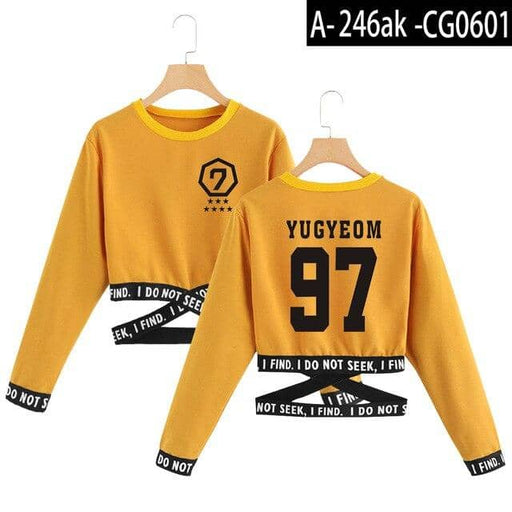 Kpop Newest 2019 got7 T-Shirts Summer kpop T shirt crop top women clothes 2019 korean style women long sleeve Fashion tops streetwear that you'll fall in love with. At an affordable price at KPOPSHOP, We sell a variety of 2019 got7 T-Shirts Summer kpop T shirt crop top women clothes 2019 korean style women long sleeve Fashion tops streetwear with Free Shipping.