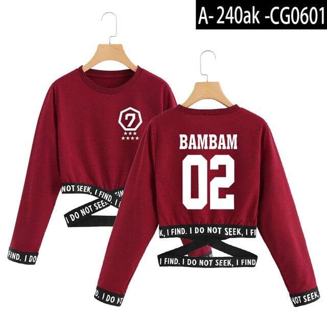 Kpop Newest 2019 got7 T-Shirts Summer kpop T shirt crop top women clothes 2019 korean style women long sleeve Fashion tops streetwear that you'll fall in love with. At an affordable price at KPOPSHOP, We sell a variety of 2019 got7 T-Shirts Summer kpop T shirt crop top women clothes 2019 korean style women long sleeve Fashion tops streetwear with Free Shipping.