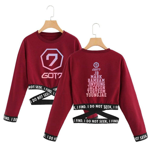 Kpop Newest 2019 got7 T-Shirts Summer kpop T shirt crop top women clothes 2019 korean style women long sleeve Fashion tops streetwear that you'll fall in love with. At an affordable price at KPOPSHOP, We sell a variety of 2019 got7 T-Shirts Summer kpop T shirt crop top women clothes 2019 korean style women long sleeve Fashion tops streetwear with Free Shipping.