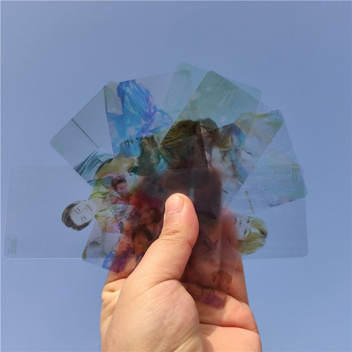 2020 Kpop Bangtan Boys JK JIN JIMIN SUGA RM V J-HOPE SEASON'S GREETINGS Small Card LOMO Card Stationery Supplies Fan Collection