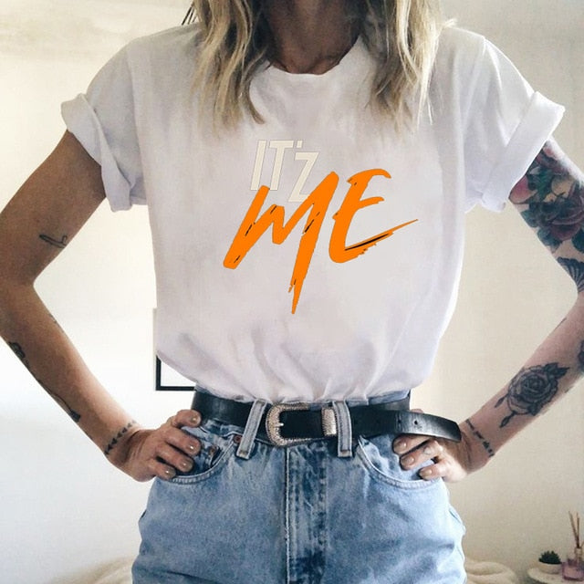 2020 Kpop ITZY WANNABE Print T Shirt Korean Clothes Graphic Tees Women 90s Summer Short Sleeve Tee Tops Female Ulzzang White Top