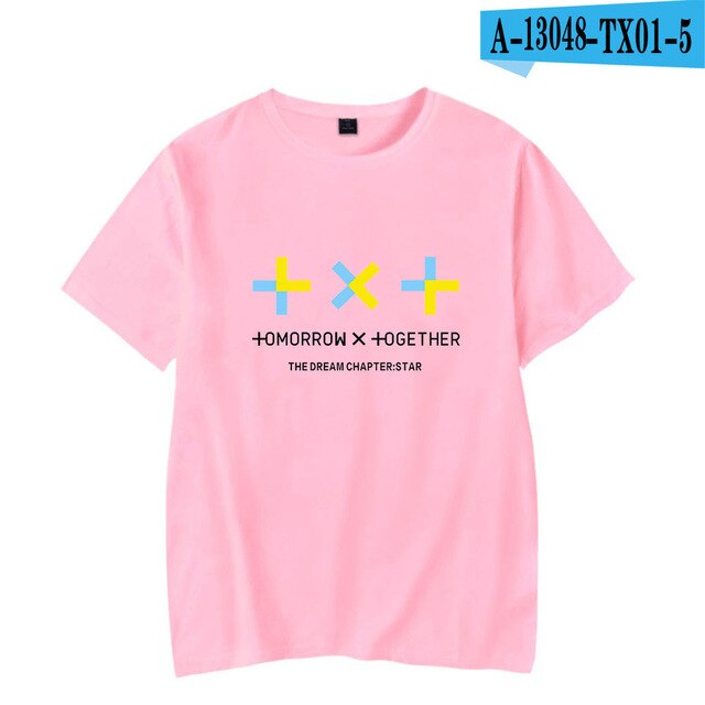 TXT Concert The Dream Chapter Star Album T Shirt TOMORROW X TOGETHER T-shirt T-shirt new Fashion T Shirts Tops