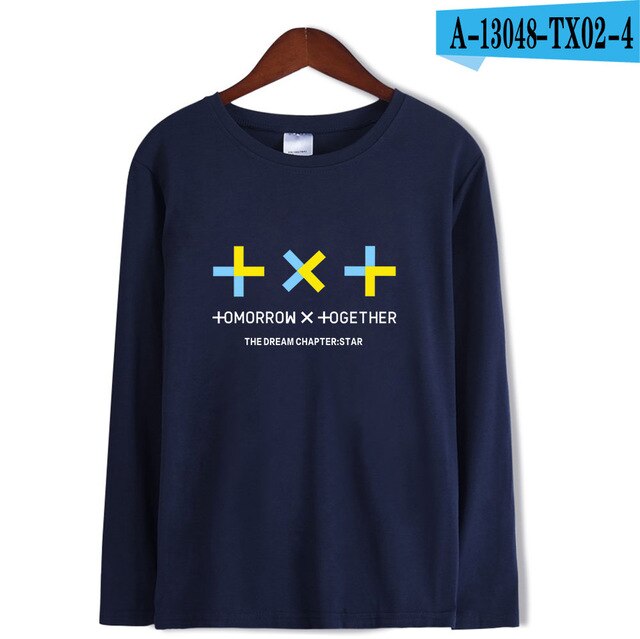 2021 TXT Concert The Dream Chapter Star Album T Shirt TOMORROW X TOGETHER T-Shirt New Fashion T Shirts Tops