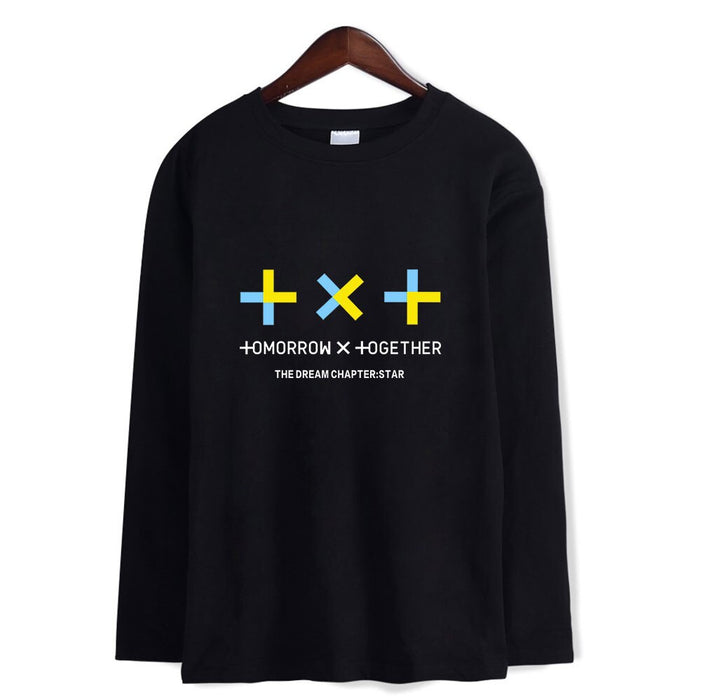 2021 TXT Concert The Dream Chapter Star Album T Shirt TOMORROW X TOGETHER T-Shirt New Fashion T Shirts Tops