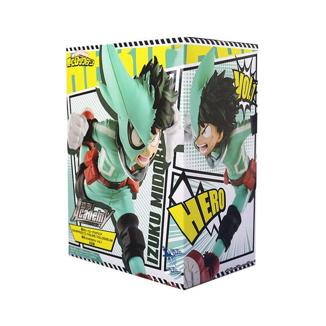25cm Anime My Hero Academia Figure PVC Age of Heroes Figurine Deku Action Collectible Model Decorations Doll Toys For Children