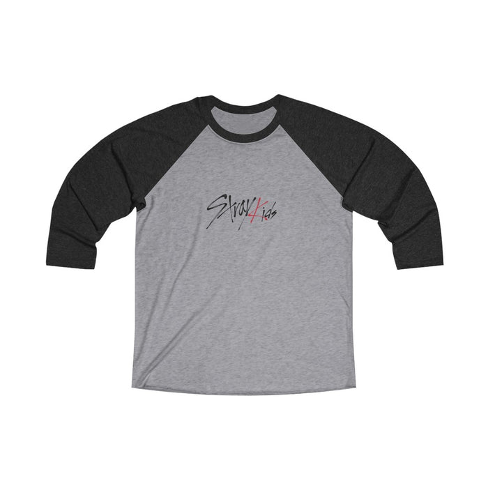 StrayKIds Unisex Tri-Blend 3/4 Raglan Tee