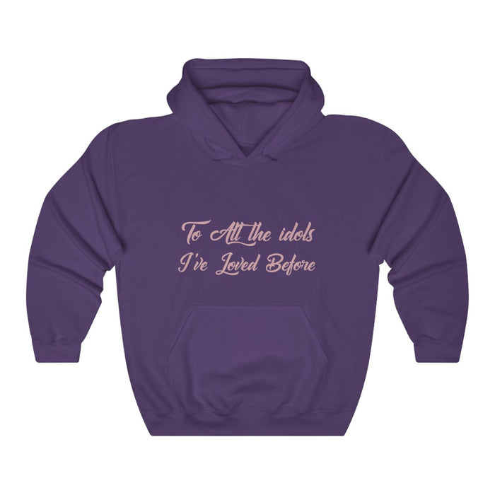 To All The Idols I've Loved Before Hoodie - Trendy Winter Kpop Hoodies - Kpop Hooded Sweater