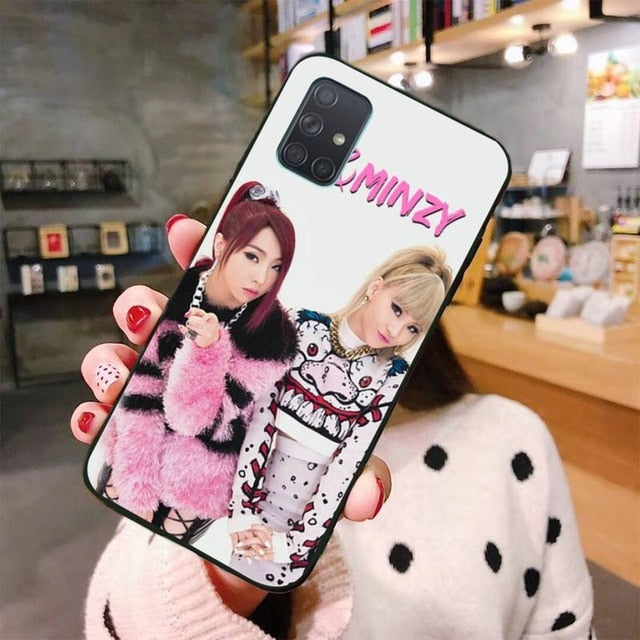 2ne1 KPOP Coque Shell Phone Case For Samsung A10 A20 A30 A40 A50 A70 A80 A71 A91 A51 A6 A8 2018