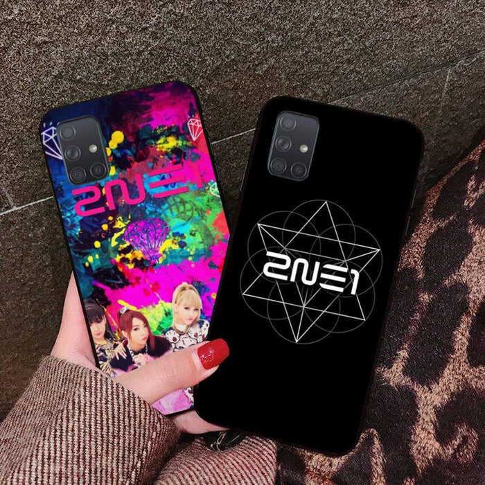 2ne1 KPOP Coque Shell Phone Case For Samsung A10 A20 A30 A40 A50 A70 A80 A71 A91 A51 A6 A8 2018