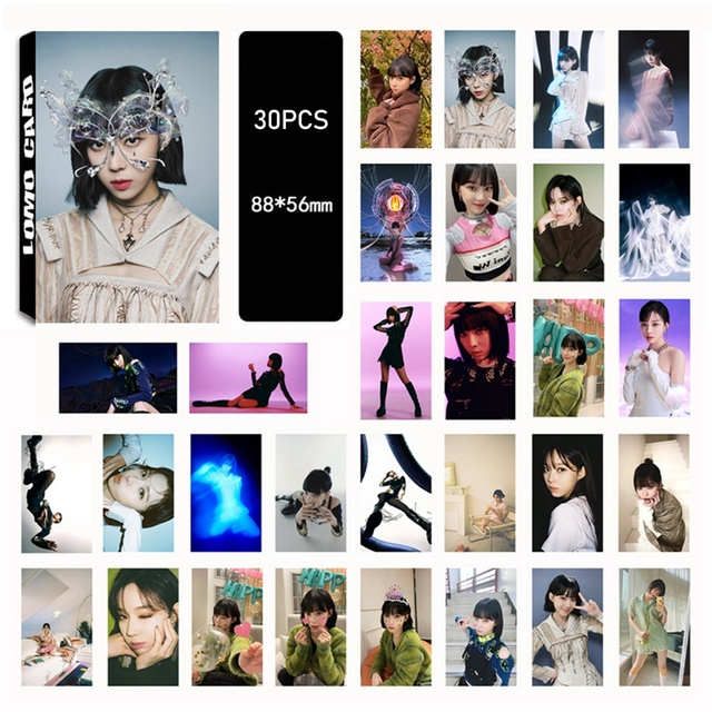 30Pcs/set Kpop Aespa Photocards WINTER KARINA Postcards New Album Savage Self Made HD LOMO Cards Photo Card Fans Collection Gift