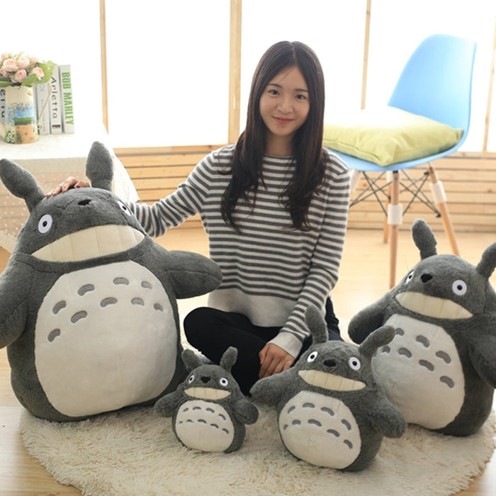 30-70cm Adorable  Plush Toys Stuffed Soft Kawaii Cartoon Character Doll with Lotus Leaf or Teeth Kids Gifts