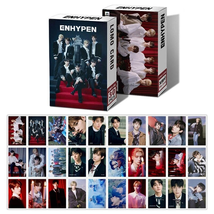 30PCS/Set KPOP ENHYPEN NCT 2020 NCT DREAM Photocard RESONANCE PT.1 New Album HD Photo LOMO Card For Fans Gift Collection