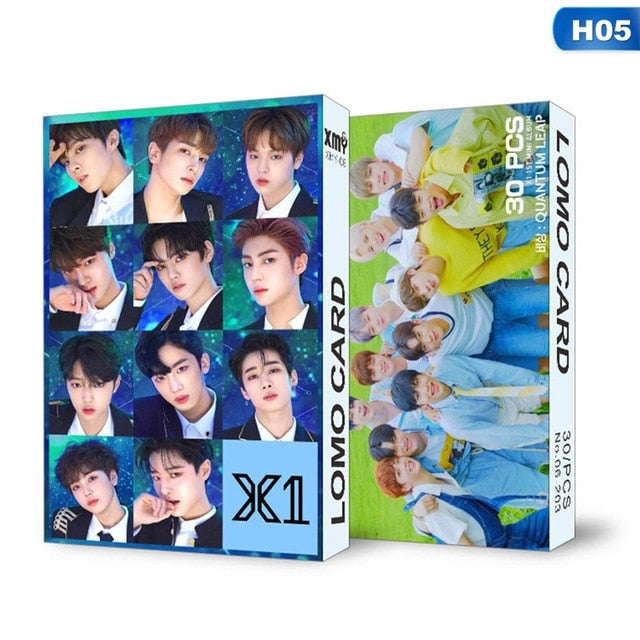30PCS/Set Kpop STRAY KIDS TXT Twice GOT7 EXO ITZY LOMO Card Good Quality Album Poster HD Photocard Fans Gift