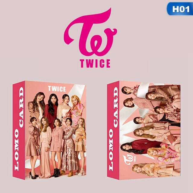 30Pcs/set KPOP ATEEZ RED VELVET MOMOLAND EXO NCT TWICE Photocard Lomo Card Paper Small Cards Album