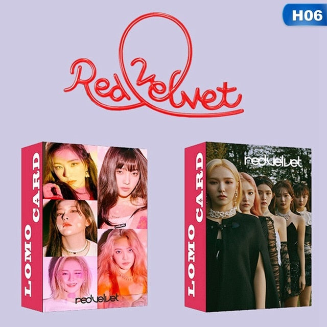 30Pcs/set KPOP ATEEZ RED VELVET MOMOLAND Photocard Lomo Card Paper Small Cards Album