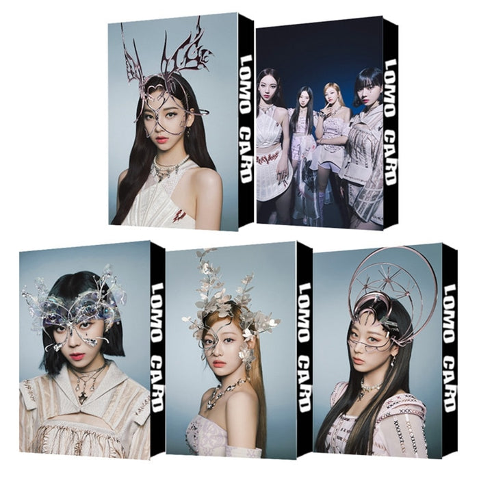 30Pcs/set Kpop Aespa Photocards WINTER KARINA Postcards New Album Savage Self Made HD LOMO Cards Photo Card Fans Collection Gift