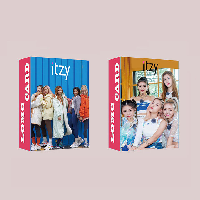 30pcs/box Kpop Stray kids TWICE ITZY IU NEW Ablum Postcard Lomo Cards Korea Group