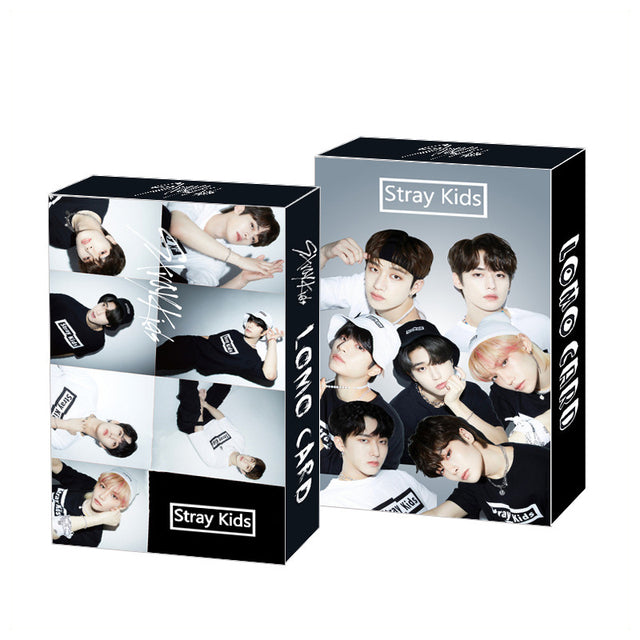30pcs/box Kpop Stray kids TWICE ITZY IU NEW Ablum Postcard Lomo Cards Korea Group