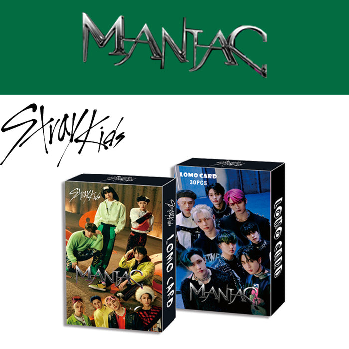 30pcs/box Kpop Stray kids TWICE ITZY IU NEW Ablum Postcard Lomo Cards Korea Group