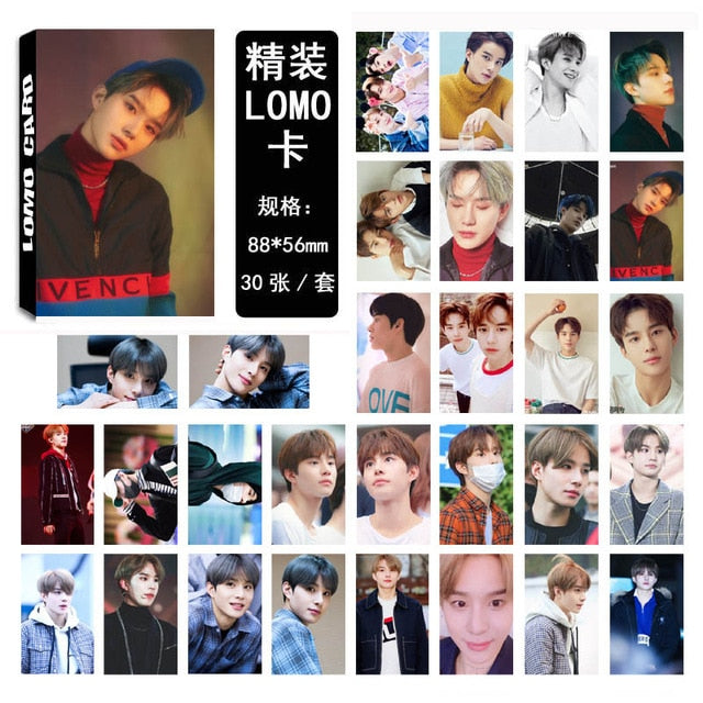 30pcs/set 2020 NCT LOMO card High quality Photo album card for fans collection Kpop NCT 127 Dream Photocard new arrivals