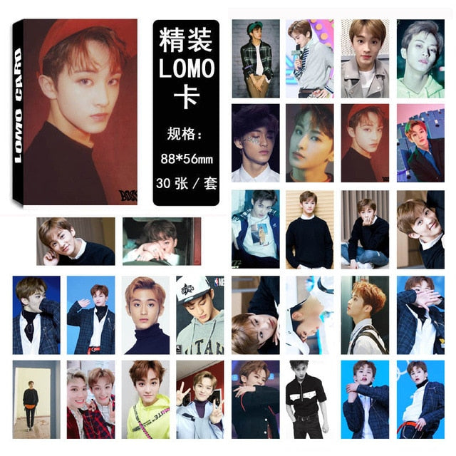 30pcs/set 2020 NCT LOMO card High quality Photo album card for fans collection Kpop NCT 127 Dream Photocard new arrivals