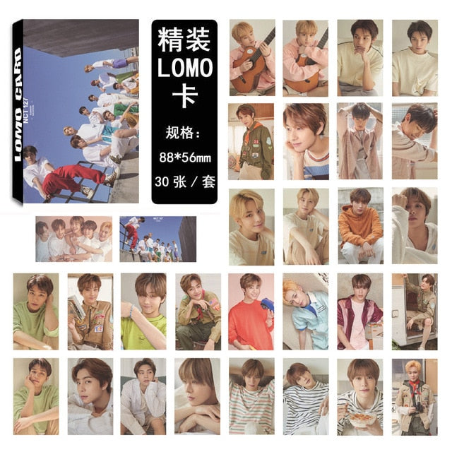 30pcs/set 2020 NCT LOMO card High quality Photo album card for fans collection Kpop NCT 127 Dream Photocard new arrivals