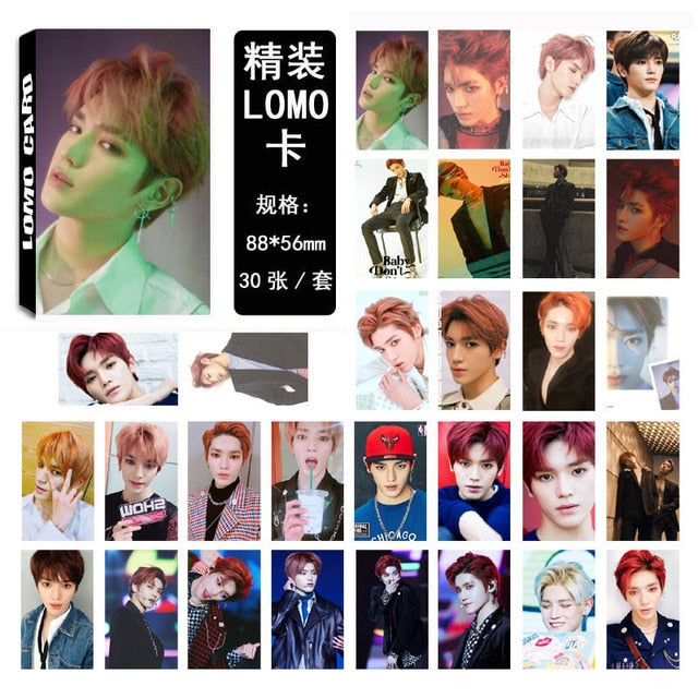 30pcs/set 2020 NCT LOMO card High quality Photo album card for fans collection Kpop NCT 127 Dream Photocard new arrivals