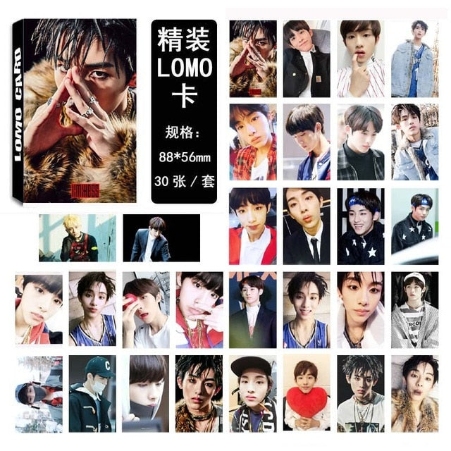 30pcs/set 2020 NCT LOMO card High quality Photo album card for fans collection Kpop NCT 127 Dream Photocard new arrivals