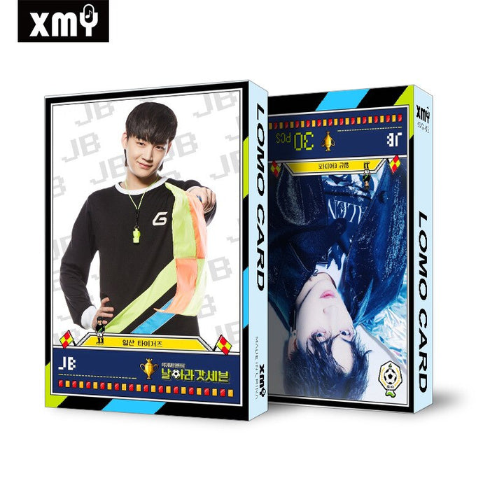 30pcs/set Kpop GOT7 lomo card HD high quality print Photo album card for fans K-pop GOT7 Photocard for fans gift New arrivals