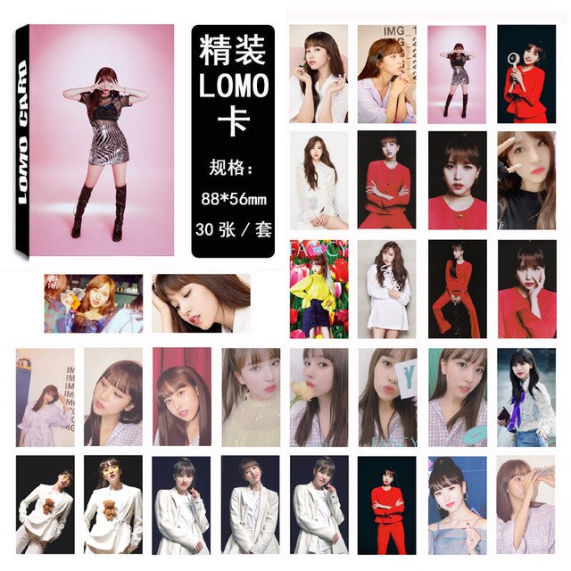30pcs/set Kpop TWICE Photocard set FANCY YOU album HD good quality lomo Photo card twice kpop fans collection new arrivals