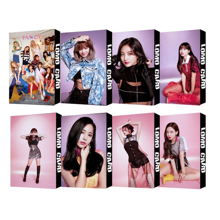 30pcs/set Kpop TWICE Photocard set FANCY YOU album HD good quality lomo Photo card twice kpop fans collection new arrivals