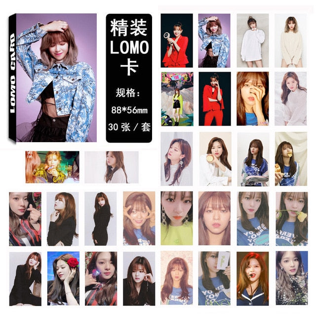 30pcs/set Kpop TWICE photocard Group single photo album lomo card HD high quality Print for fans collection new arrivals
