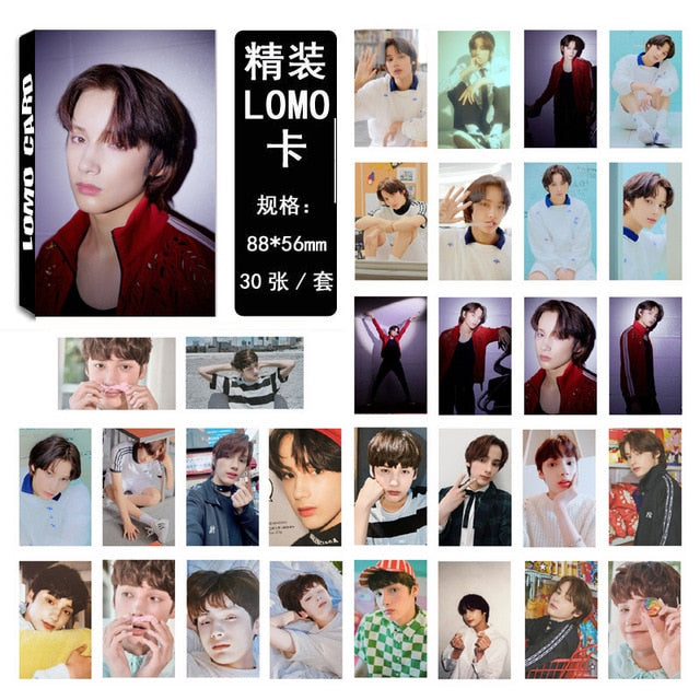 30pcs/set Kpop TXT Photocard Group single Lomo card high quality HD print for fans collection K-pop TXT poster photo cards