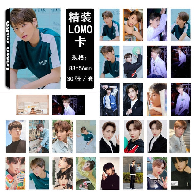 30pcs/set Kpop TXT Photocard Group single Lomo card high quality HD print for fans collection K-pop TXT poster photo cards
