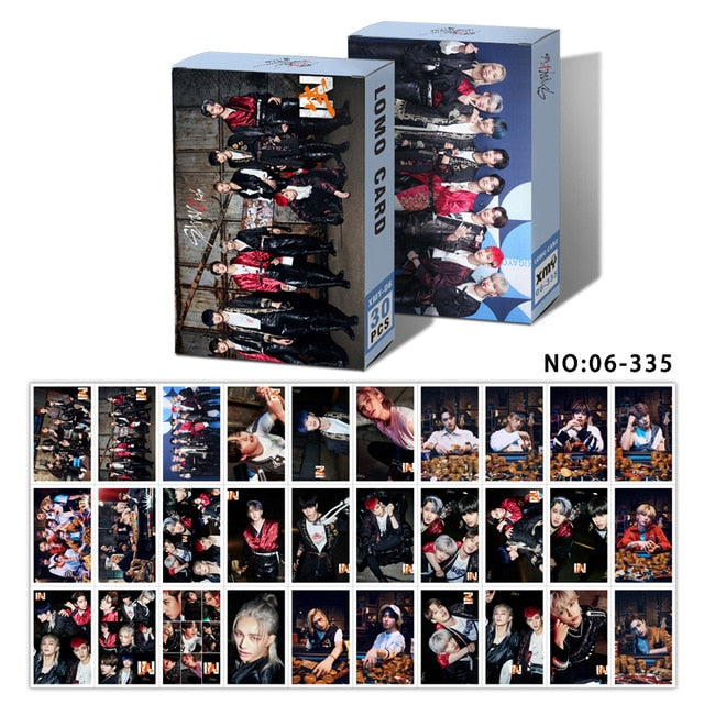 30pcs/set Kpop stray kids Lomo cards New Photo album GO LIVE HD high quality Photocards K-pop stray kids cards new arrivals