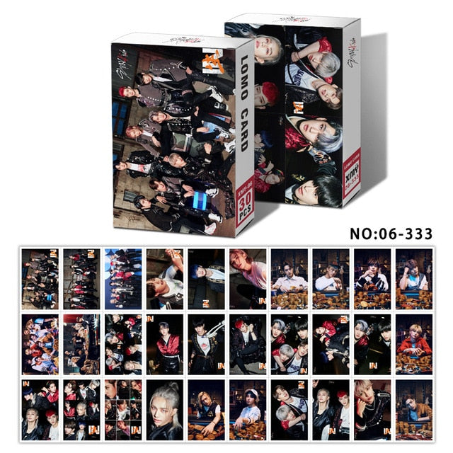 30pcs/set Kpop stray kids Lomo cards New Photo album GO LIVE HD high quality Photocards K-pop stray kids cards new arrivals