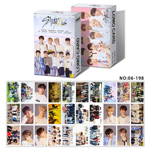 30pcs/set Kpop stray kids Lomo cards New Photo album GO LIVE HD high quality Photocards K-pop stray kids cards new arrivals
