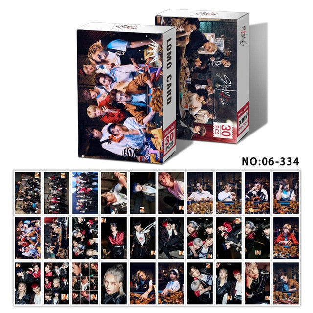 30pcs/set Kpop stray kids Lomo cards New Photo album GO LIVE HD high quality Photocards K-pop stray kids cards new arrivals