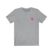 High-Quality Pink Kpop Logo Badge Unisex T-Shirt - Kpopshop
