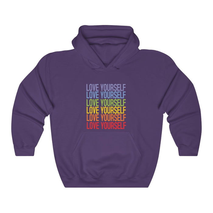 Love yourself Hoodie - Trendy Winter Kpop Hoodies - Kpop Hooded Sweater