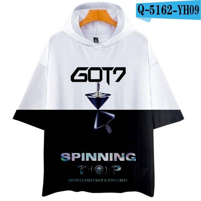 Kpop Newest 3D Print GOT7  Short Sleeve Hoodies T-shirt Cool Funny Popular Team Menber Hoodies Shirt  Kpop  Autumn/Winter Clothes that you'll fall in love with. At an affordable price at KPOPSHOP, We sell a variety of 3D Print GOT7  Short Sleeve Hoodies T-shirt Cool Funny Popular Team Menber Hoodies Shirt  Kpop  Autumn/Winter Clothes with Free Shipping.