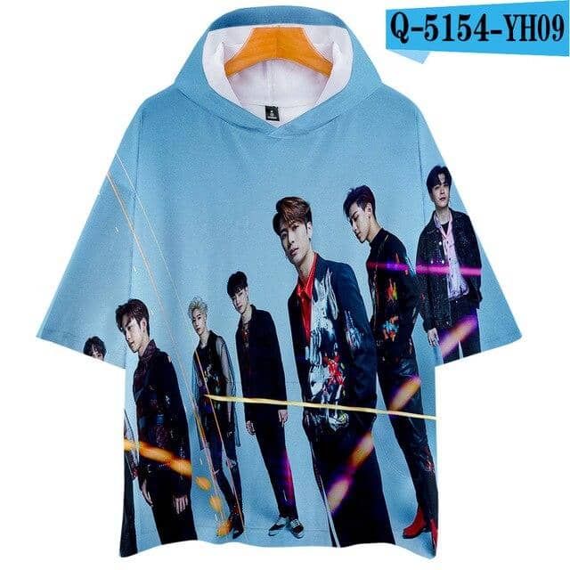 Kpop Newest 3D Print GOT7  Short Sleeve Hoodies T-shirt Cool Funny Popular Team Menber Hoodies Shirt  Kpop  Autumn/Winter Clothes that you'll fall in love with. At an affordable price at KPOPSHOP, We sell a variety of 3D Print GOT7  Short Sleeve Hoodies T-shirt Cool Funny Popular Team Menber Hoodies Shirt  Kpop  Autumn/Winter Clothes with Free Shipping.