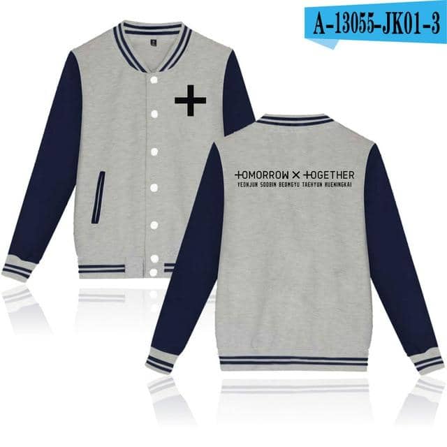 Kpop Newest 3D Women/Men TXT tomorrow together Harajuku hoodies Sweatshirts  Winter Casual Baseball jacket Modis Kpop Streatwear Tops that you'll fall in love with. At an affordable price at KPOPSHOP, We sell a variety of 3D Women/Men TXT tomorrow together Harajuku hoodies Sweatshirts  Winter Casual Baseball jacket Modis Kpop Streatwear Tops with Free Shipping.