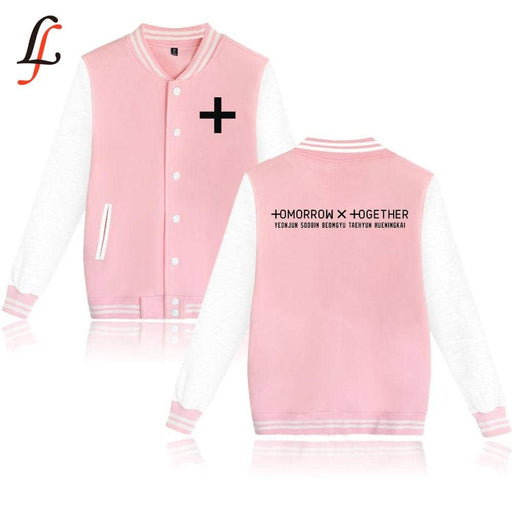 Kpop Newest 3D Women/Men TXT tomorrow together Harajuku hoodies Sweatshirts  Winter Casual Baseball jacket Modis Kpop Streatwear Tops that you'll fall in love with. At an affordable price at KPOPSHOP, We sell a variety of 3D Women/Men TXT tomorrow together Harajuku hoodies Sweatshirts  Winter Casual Baseball jacket Modis Kpop Streatwear Tops with Free Shipping.
