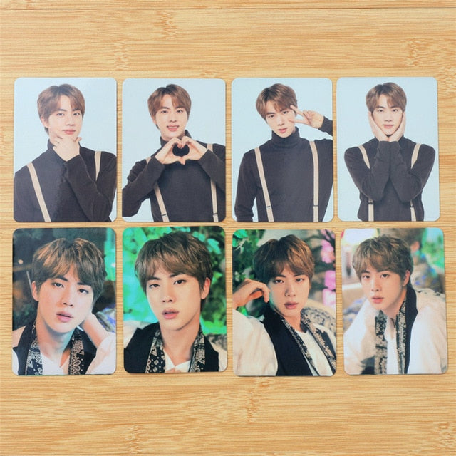 4-8Pcs Kpop Bangtan Boys Poster Photocard Love Your Self FESTA Album Same Paragraph 5TH MUSTER Lomo Card HD Collection