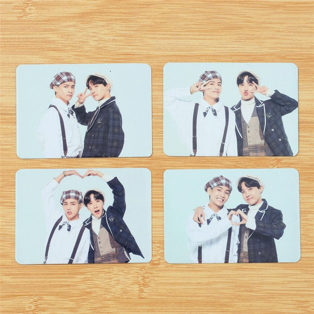 4-8Pcs Kpop Bangtan Boys Poster Photocard Love Your Self FESTA Album Same Paragraph 5TH MUSTER Lomo Card HD Collection