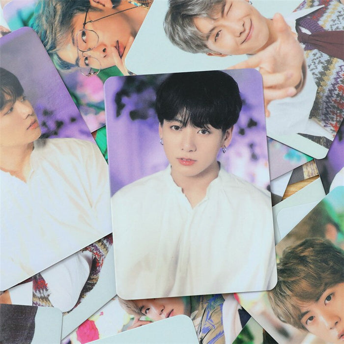 4-8Pcs Kpop Bangtan Boys Poster Photocard Love Your Self FESTA Album Same Paragraph 5TH MUSTER Lomo Card HD Collection